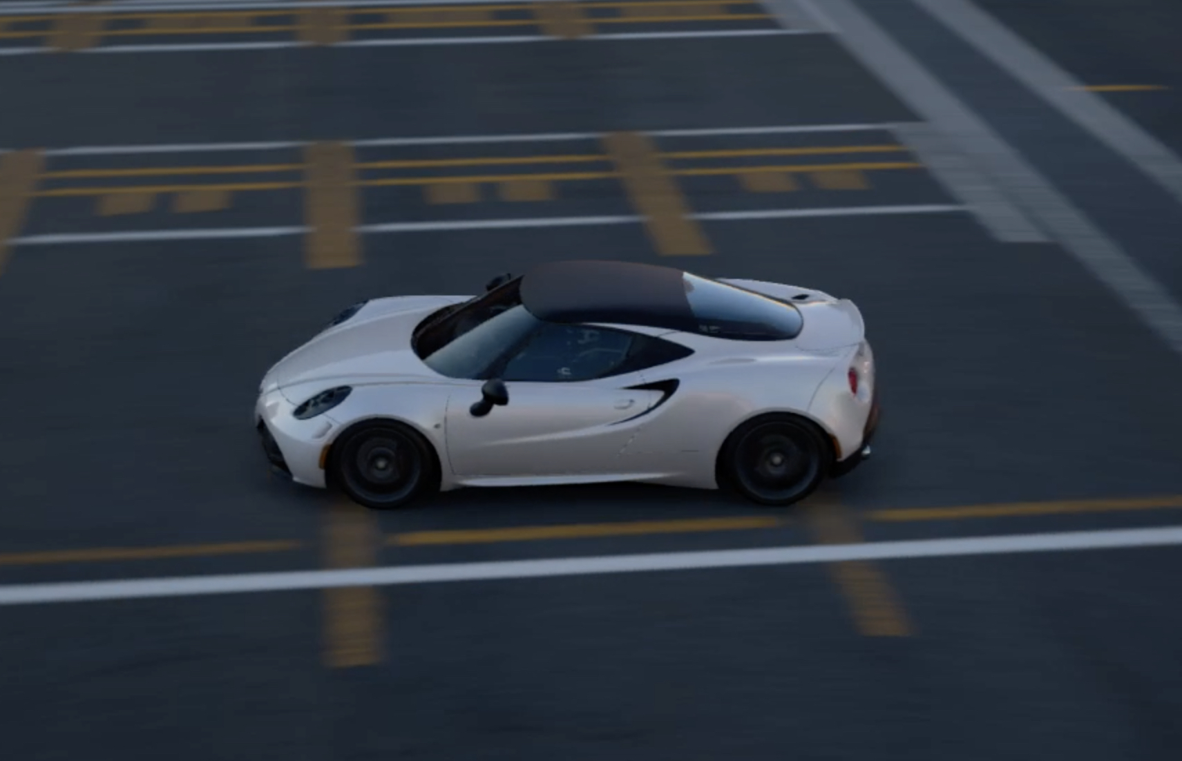 ALFA ROMEO 4C BLACK DIVIDE 施工写真