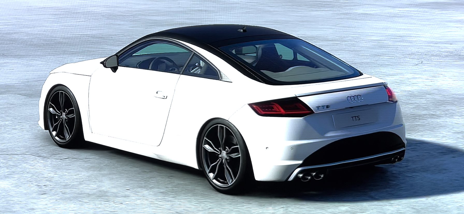 AUDI TT BLACK DIVIDE 施工写真