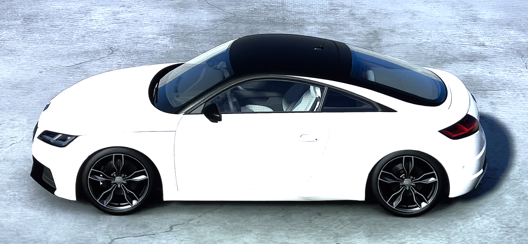AUDI TT BLACK DIVIDE 施工写真