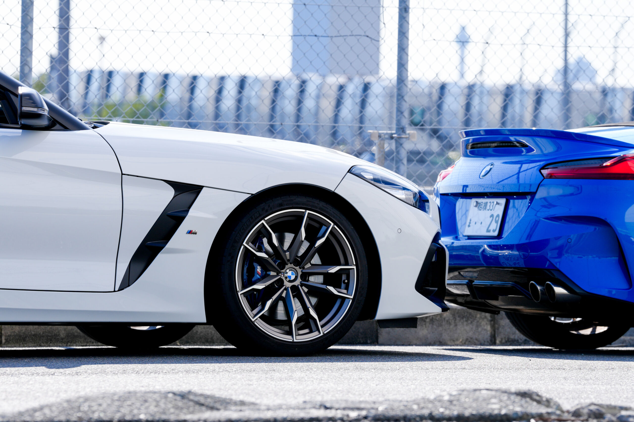 BMW Z4 G29 BUMPER SET 施工写真