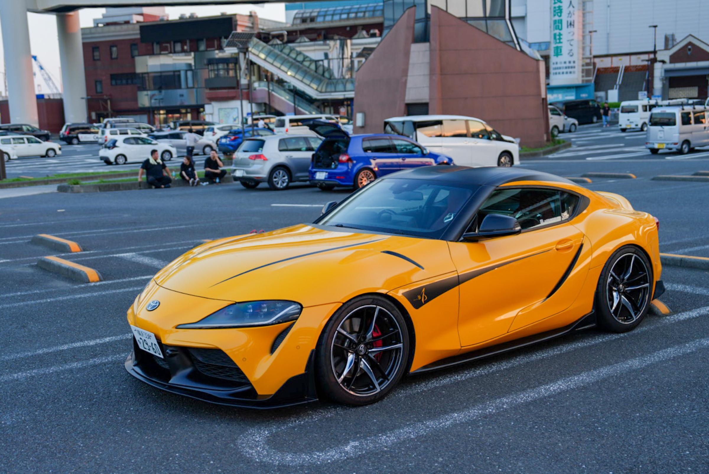 GR SUPRA FENDER LINE 施工写真 3
