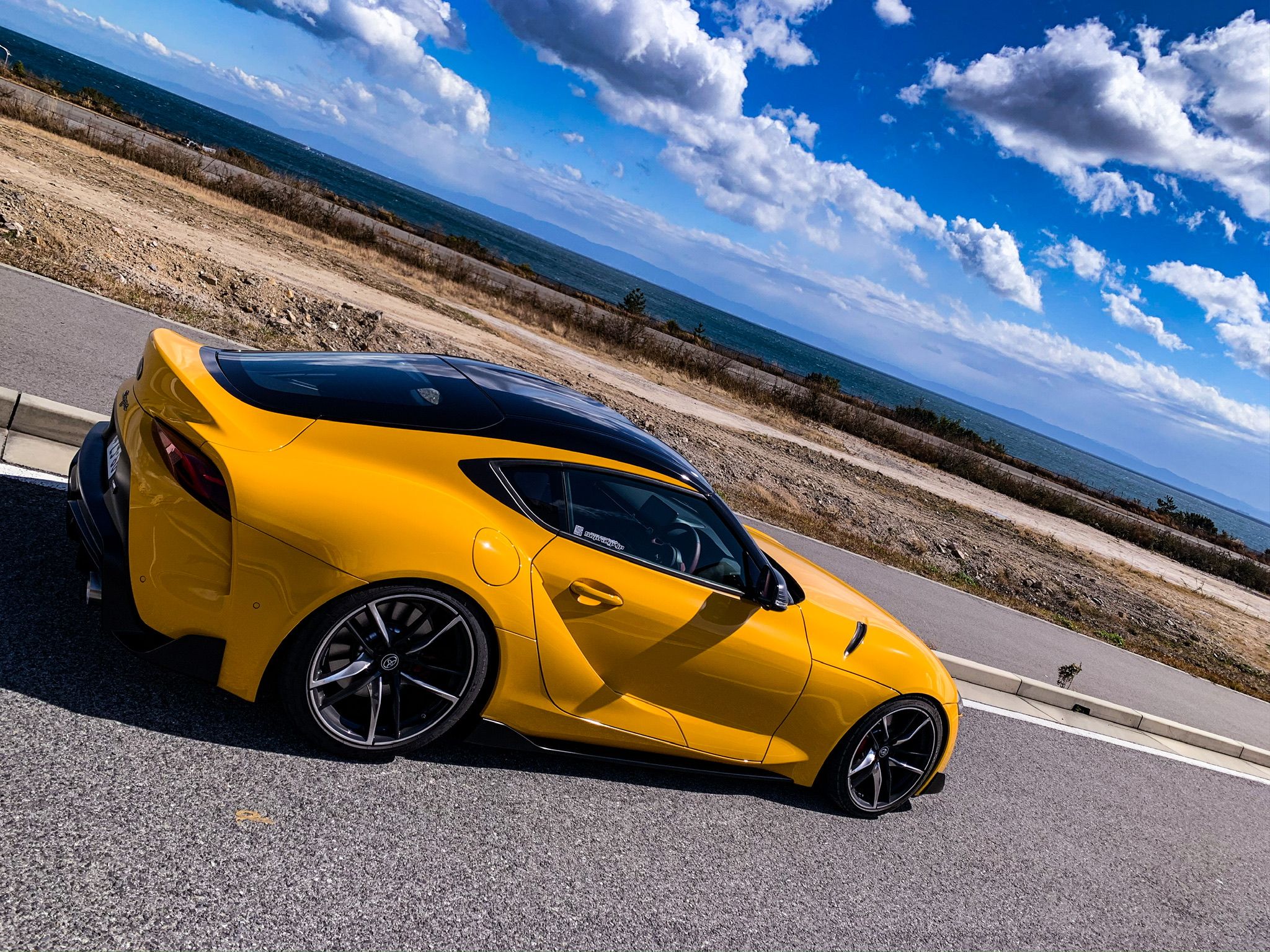 GR SUPRA BLACK DIVIDE 施工写真 03