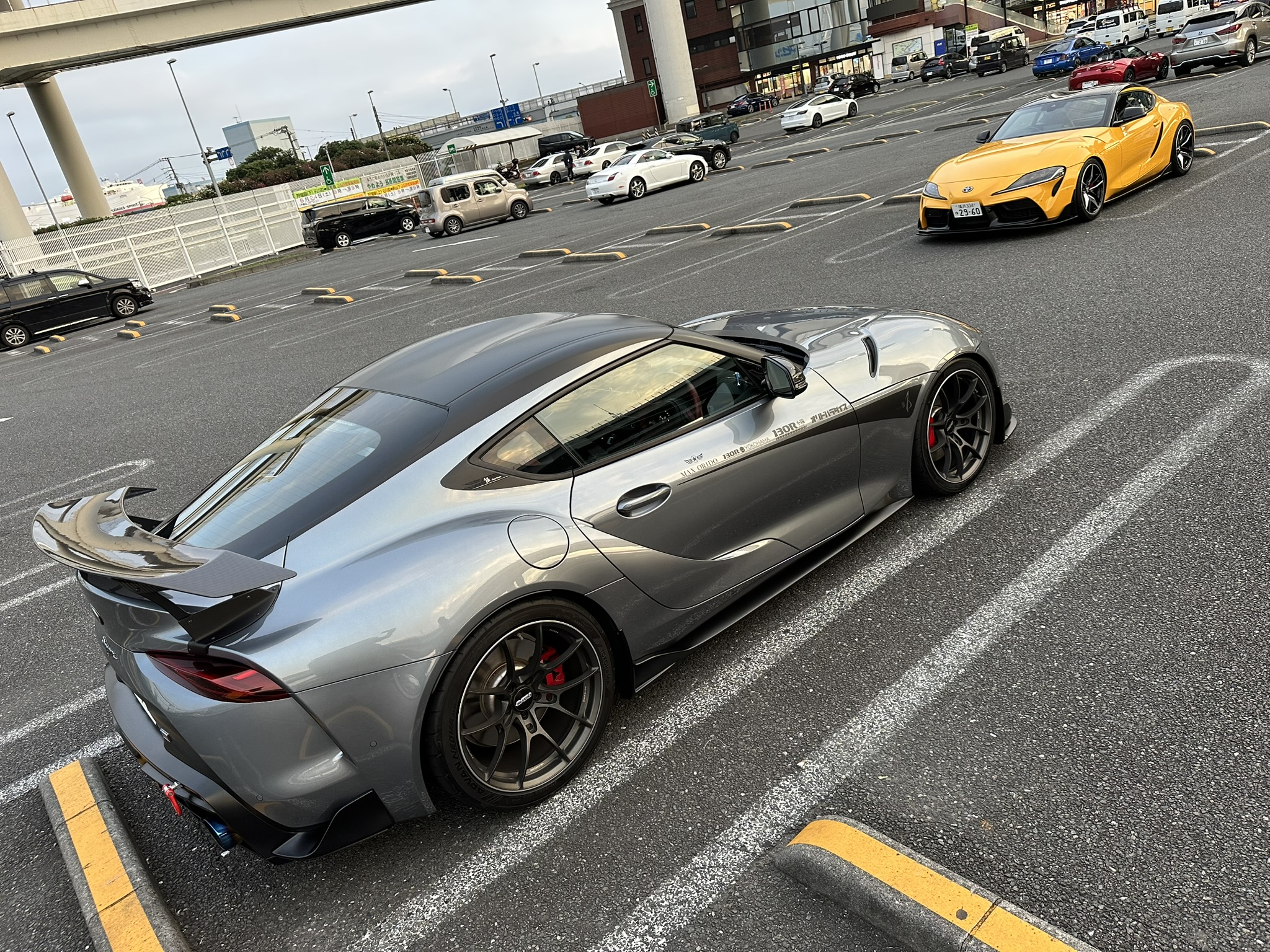GR SUPRA BLACK DIVIDE 施工写真 07