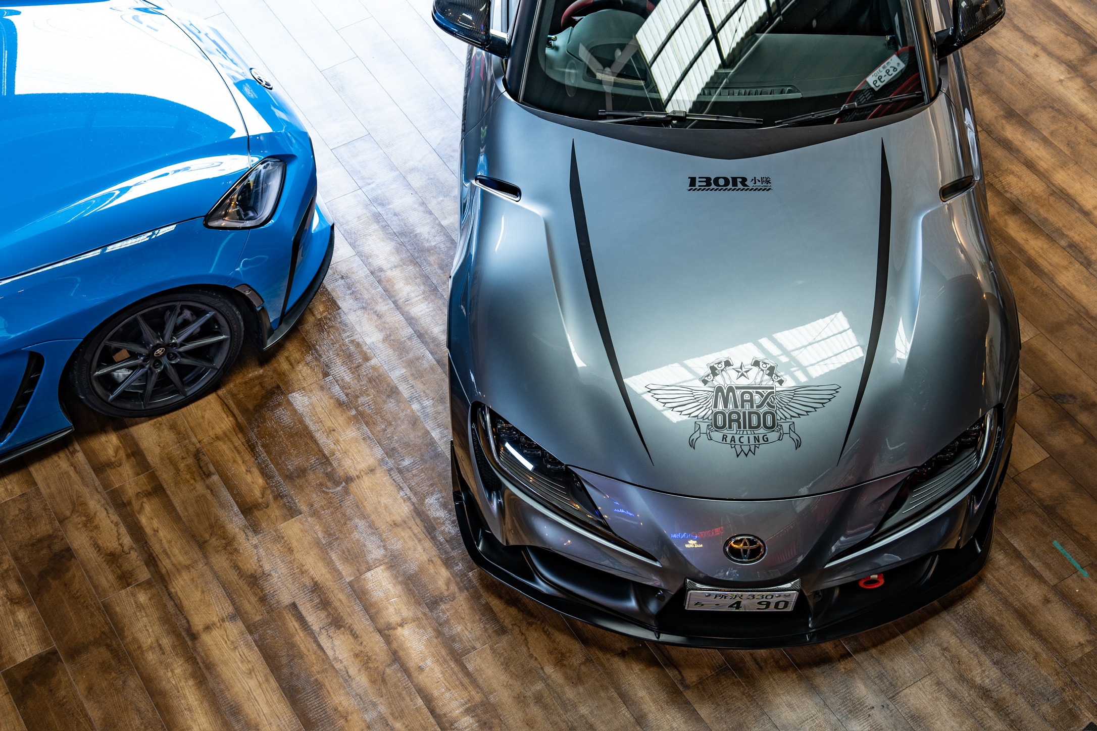GR SUPRA BLACK DIVIDE 施工写真 11