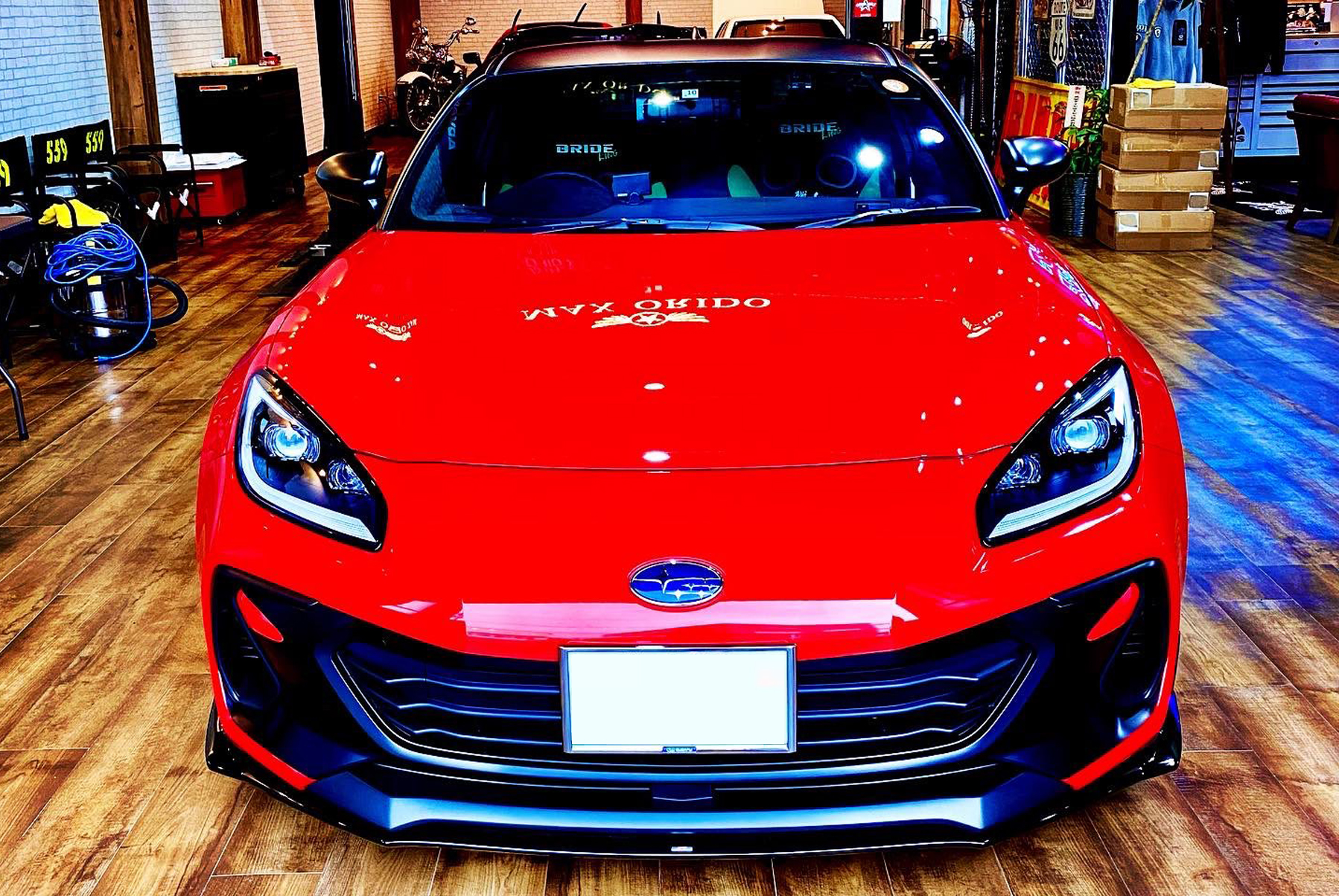 GR86 / BRZ BLACK DIVIDE 施工写真