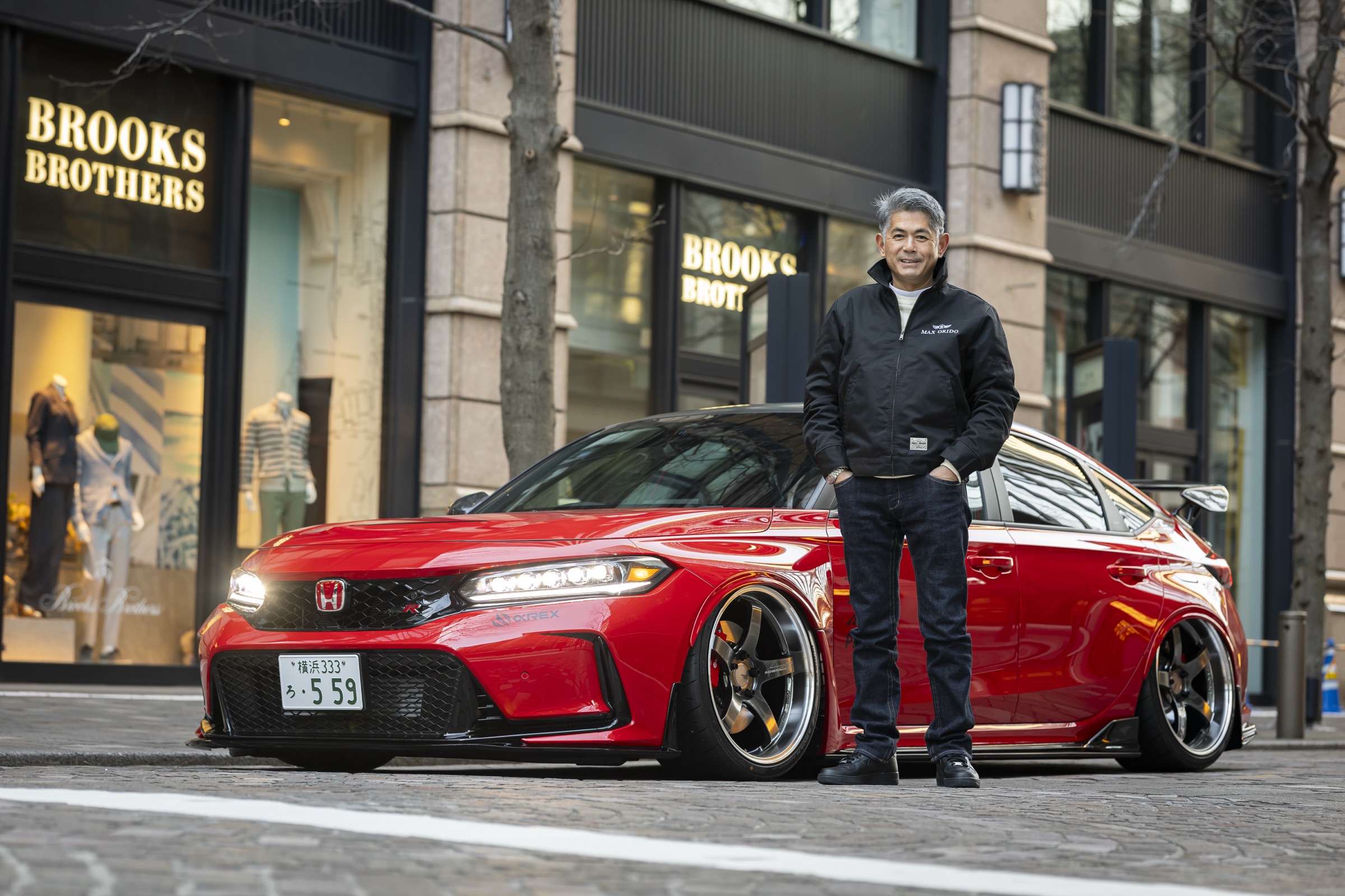 織戸学さんとCIVIC TYPE R MAXORIDOエディション