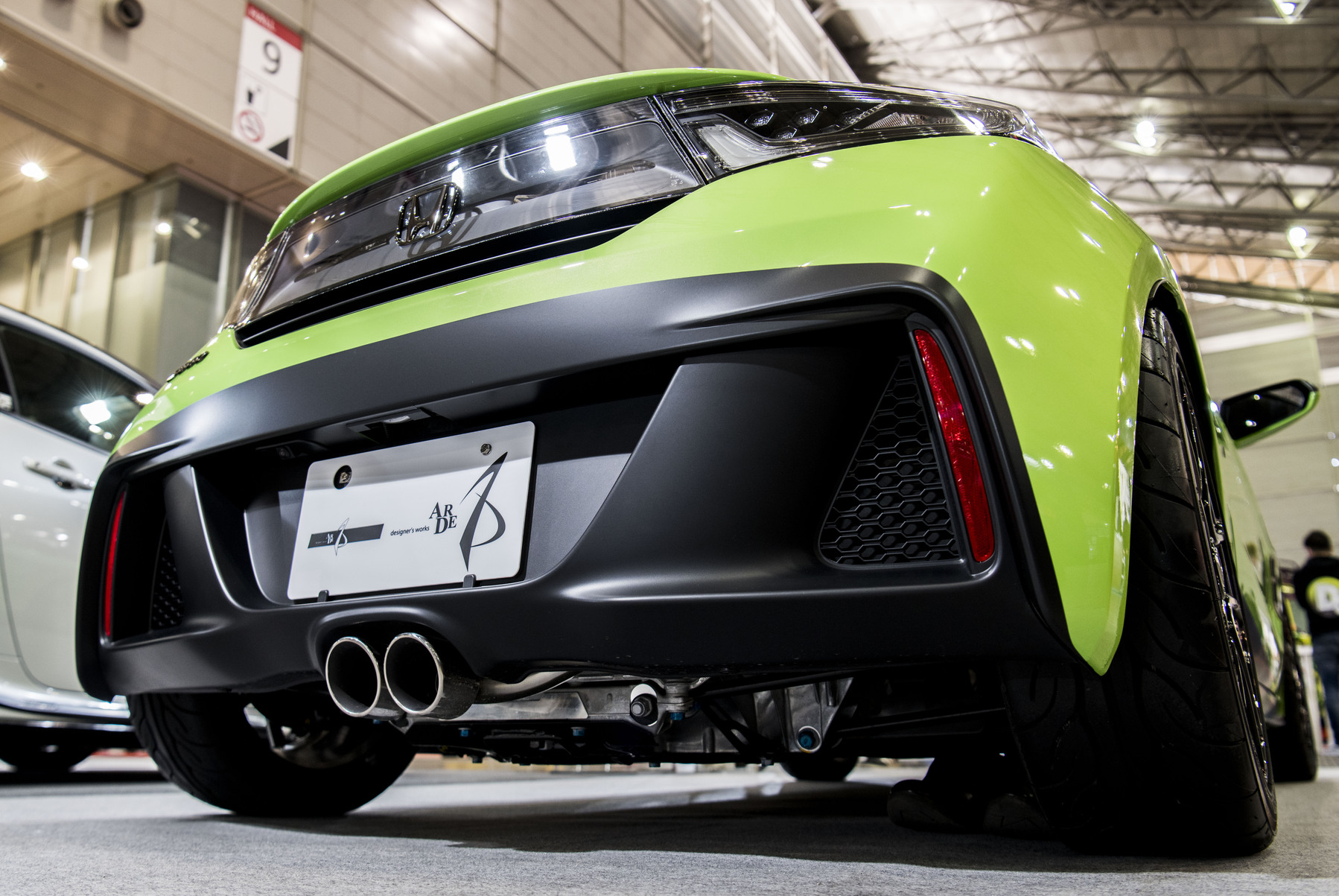 HONDA S660 BLACK DIVIDE 施工写真