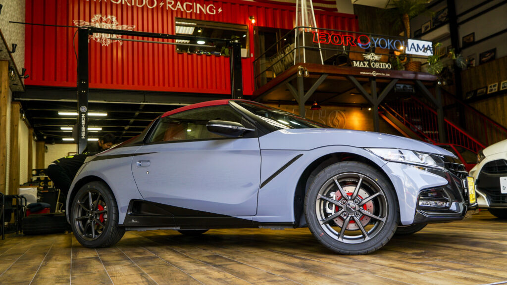 HONDA S660 BLACK DIVIDE 施工写真