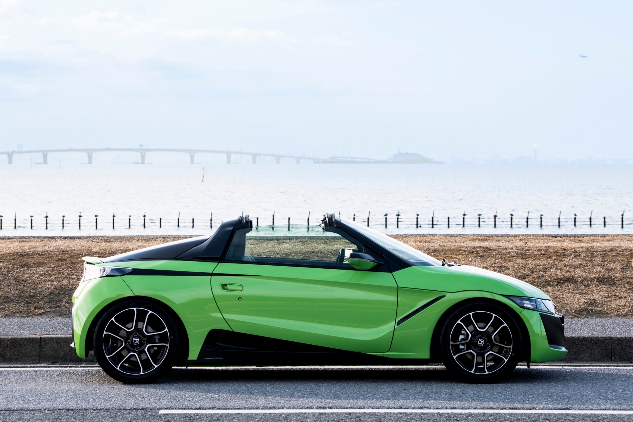 HONDA S660 BLACK DIVIDE 施工写真