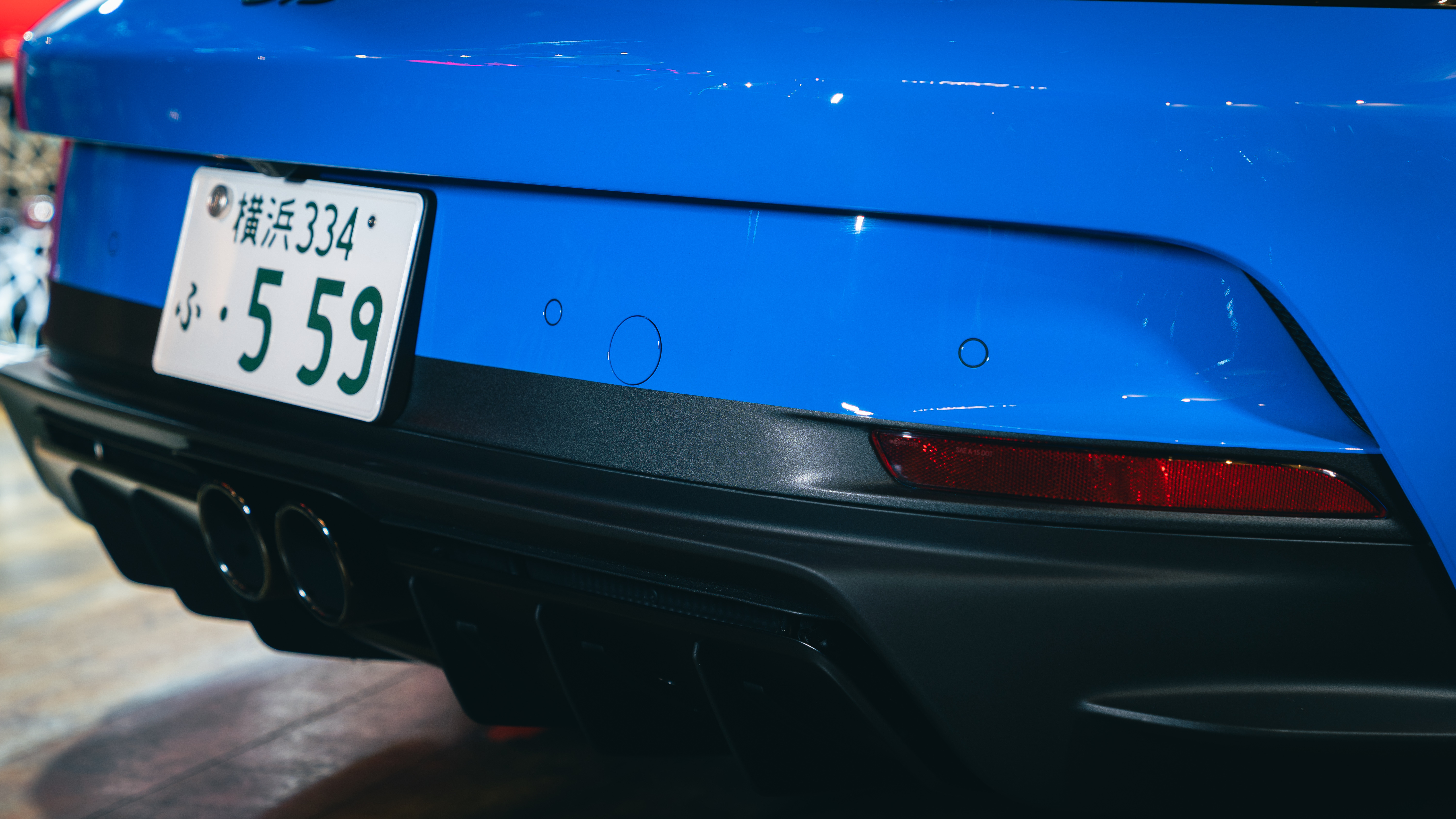 PORSCHE 911 GT3 BLACK DIVIDE 施工写真
