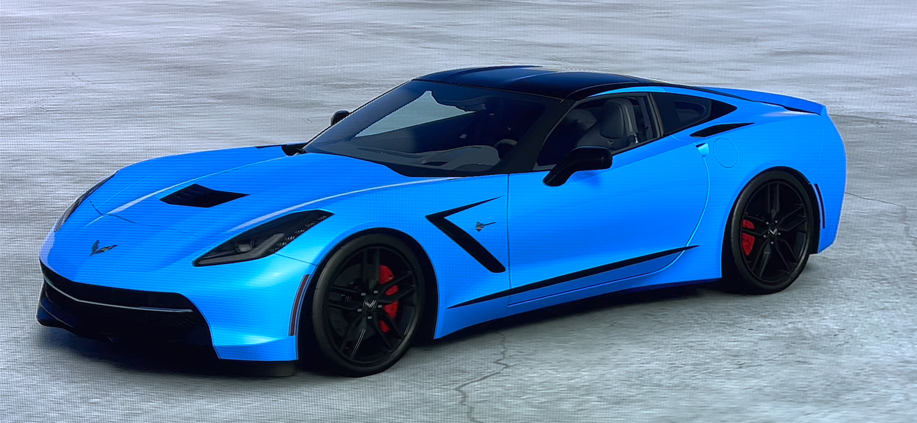 CHEVROLET CORVETTE C7【BLACK DIVIDE】 - - arde - アーデ